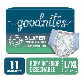 ROPA INTERIOR GOODNITES G/XG x11